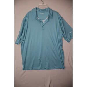 Walter Hagen Mens XL Essentials Golf Polo Shirt Geometric Performance Short S